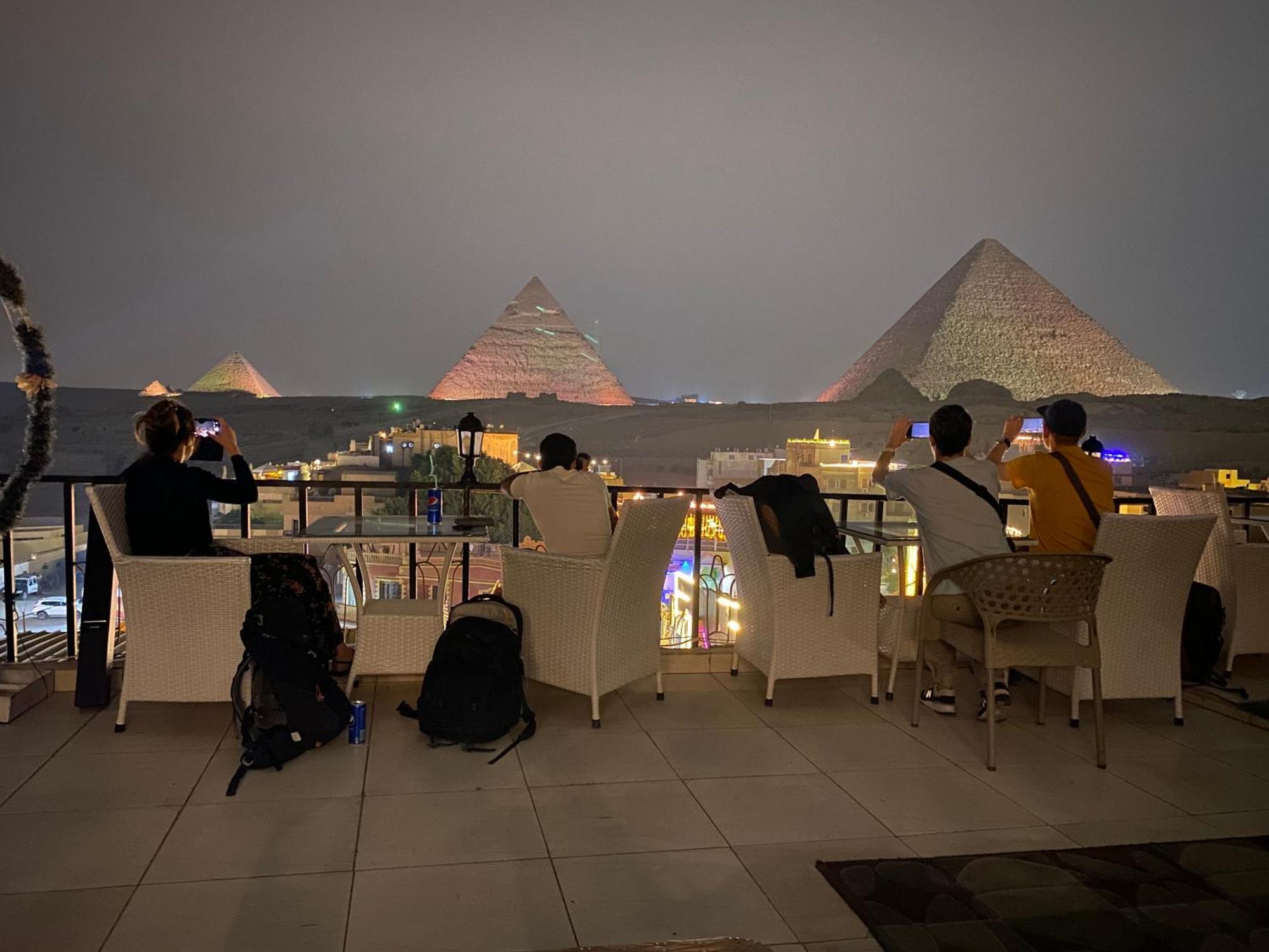 Sunrise Pyramids View Inn Kafret el-Gabal Exterior foto